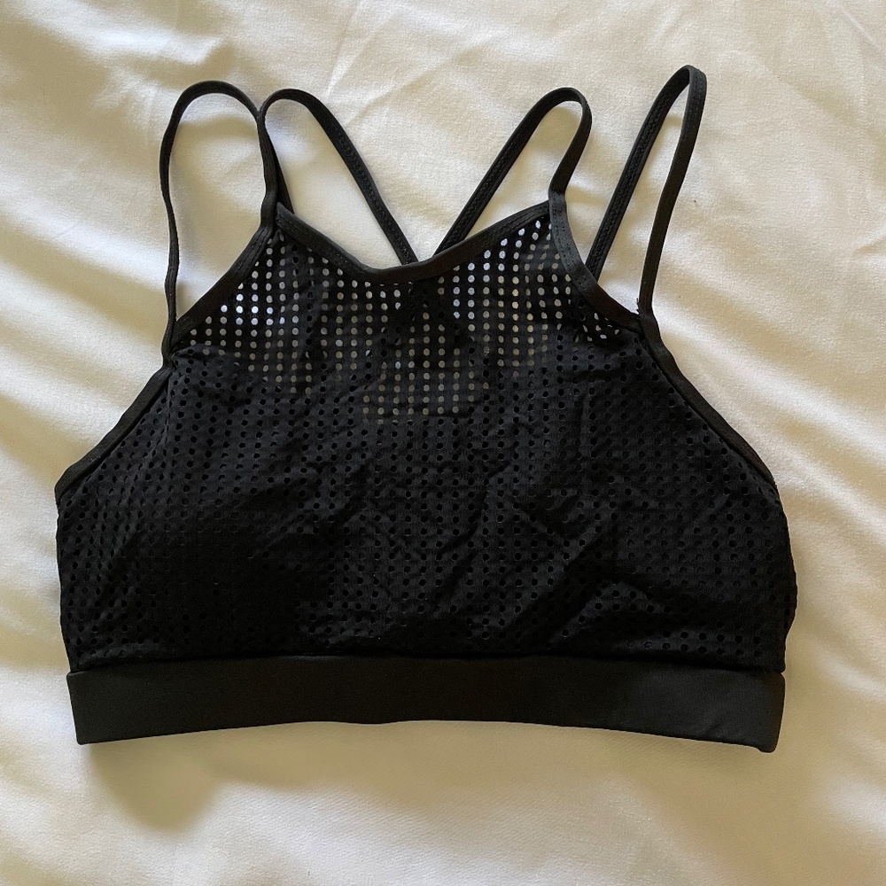 Black Sports Bra